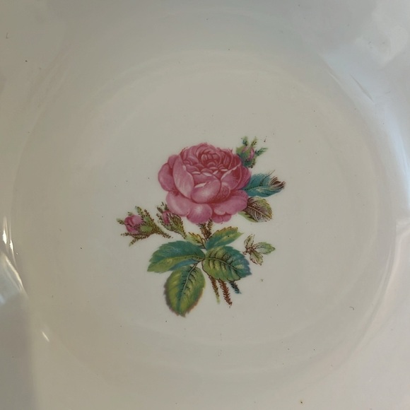 Vintage MCM Homer Laughlin Calirose set of six dessert bowls luncheon bowls USA - Picture 3 of 8